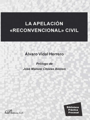 cover image of La apelación «reconvencional» civil